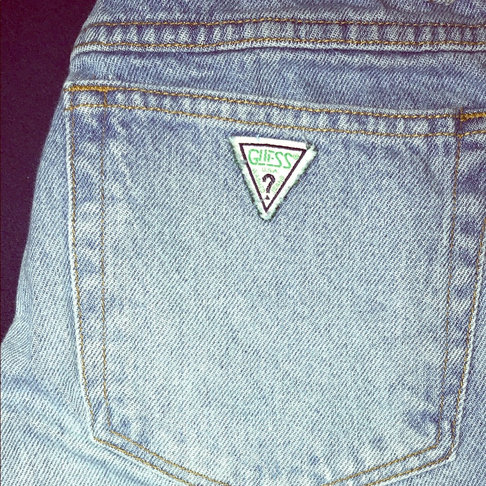 Original Guess Ankle Length Cropped Jeans